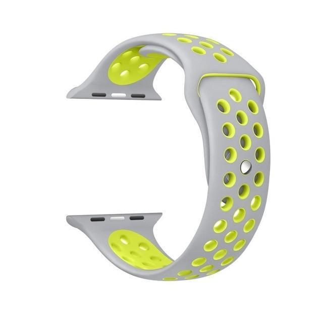 Pulseira de Volta Simples Para Apple Watch Em Silicone Série 4, 3, 2 e 1 - Loja Oficial | XploudShop