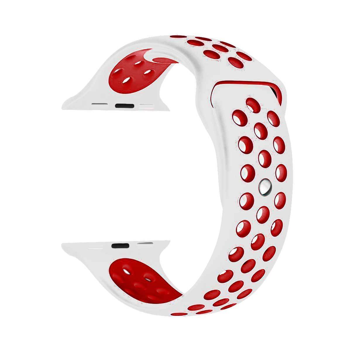 Pulseira de Volta Simples Para Apple Watch Em Silicone Série 4, 3, 2 e 1 - Loja Oficial | XploudShop