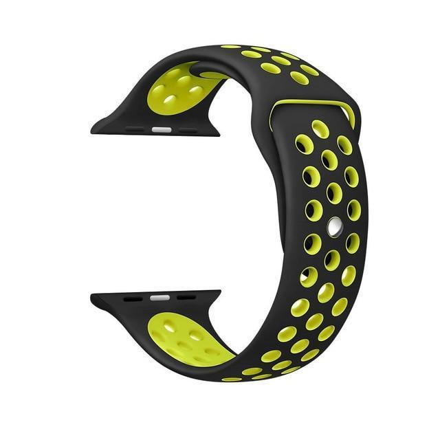 Pulseira de Volta Simples Para Apple Watch Em Silicone Série 4, 3, 2 e 1 - Loja Oficial | XploudShop