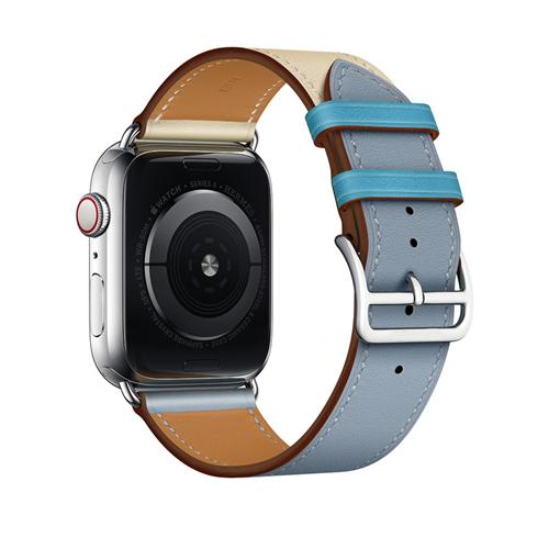 Pulseira de Volta Simples ou Volta Dupla em Couro Legítimo de Alta Qualidade para Apple Watch - Loja Oficial | XploudShop
