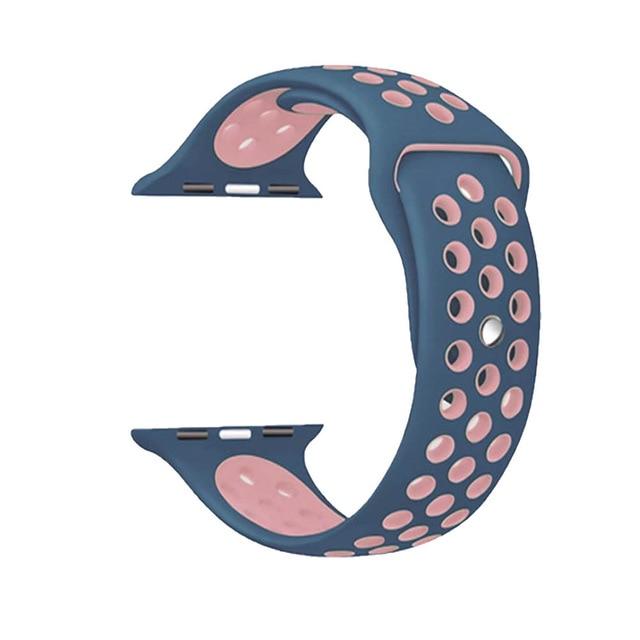 Pulseira de Volta Simples Para Apple Watch Em Silicone Série 4, 3, 2 e 1 - Loja Oficial | XploudShop