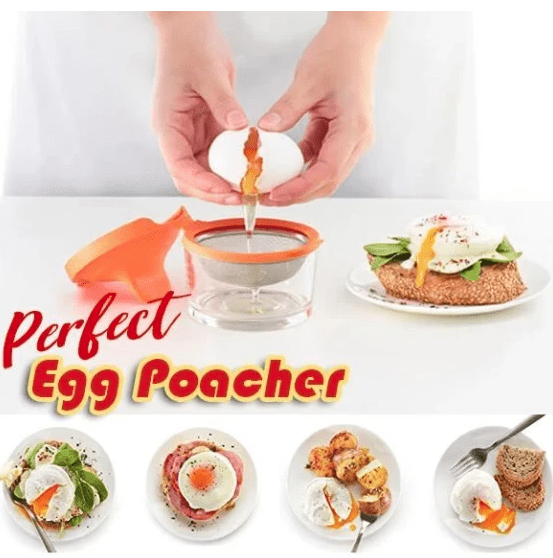 Forma para cozinhar Ovo Poché - Perfect Egg - Kit com 2 unidades - Loja Oficial | XploudShop