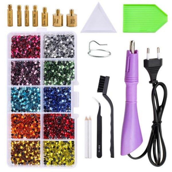 Kit Caneta Aplicadora de Strass + 2000 strass de Brinde - Loja Oficial | XploudShop