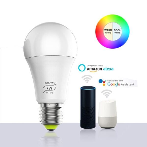 Lâmpada Mágica LED 7W CORES RGB WIFI Smart Home Programável - Loja Oficial | XploudShop