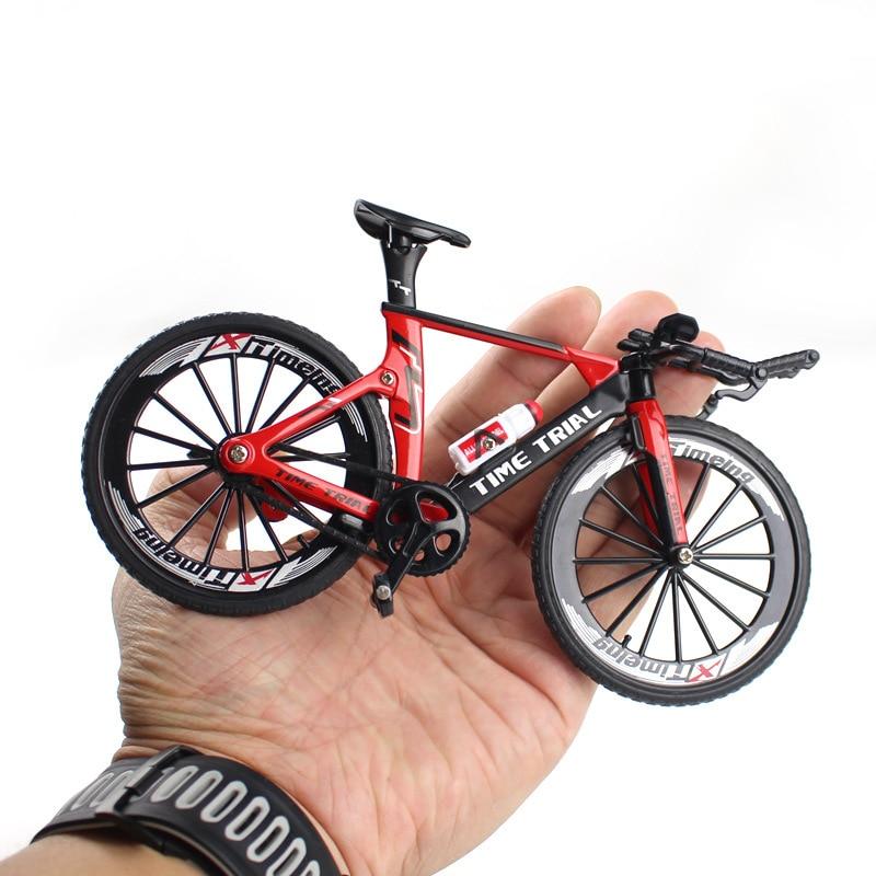 Mini dedo bicicleta 1:10 liga modelo de bicicleta dedo bmx