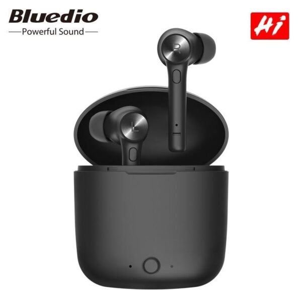 Bluedio Hi wireless bluetooth earphone for phone stereo sport earbuds headset with charging box built-in microphone - Loja Oficial | XploudShop