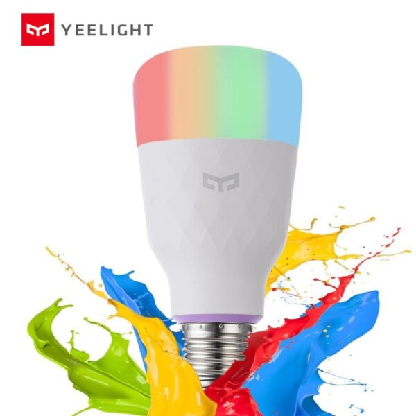 Xiaomi Yeelight Smart Bulb Lâmpada Inteligente de LED Controle por Aplicativo Luz Colorida Ajustável - Loja Oficial | XploudShop