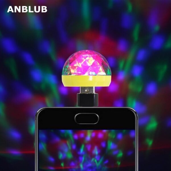 Luz de Palco Portátil USB para Smartphone Iluminação LED RGB de Festa Mobile - Loja Oficial | XploudShop