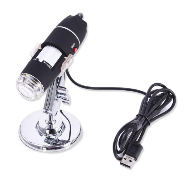 Microscópio Digital LED Sem Fio Portátil Lupa 1600X USB Smartphones - Loja Oficial | XploudShop