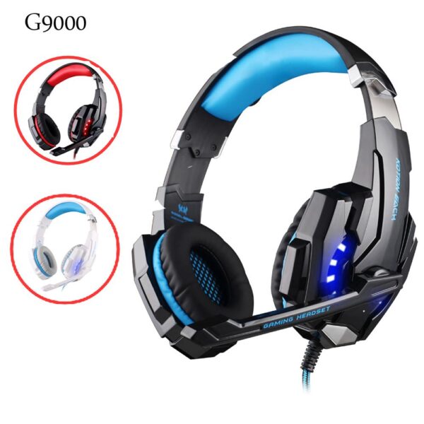 Headset Gaming G9000 Fone de Ouvido Surround Gamer com Microfone PC e Consoles - Loja Oficial | XploudShop