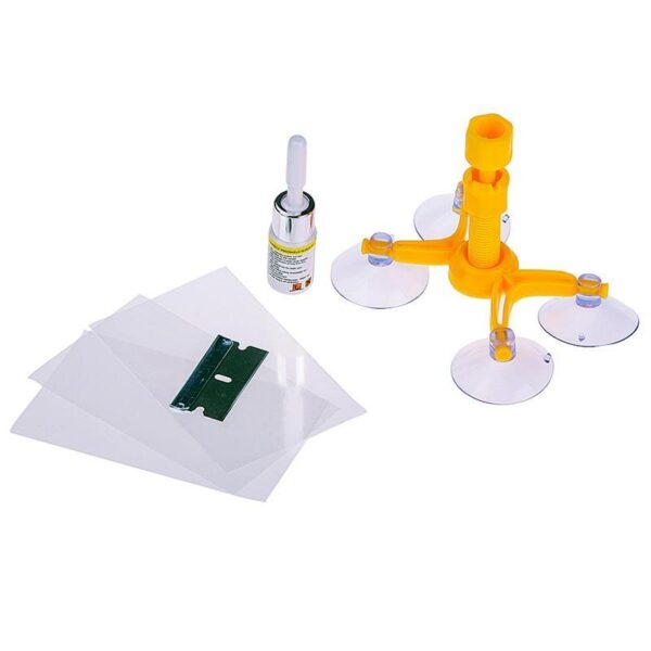 Kit Reparador de Vidro Trincado Rachaduras Resina Durável - Loja Oficial | XploudShop