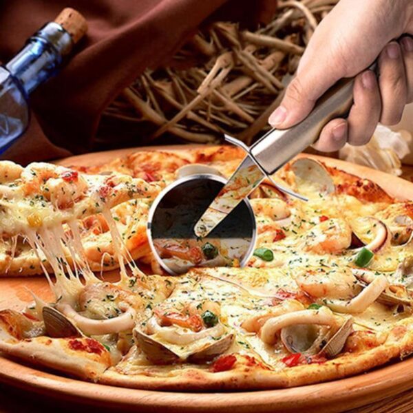 Cortador de Pizza e Ferramentas de Cozinha Aço Inox 6,5cm de Diametro - Loja Oficial | XploudShop