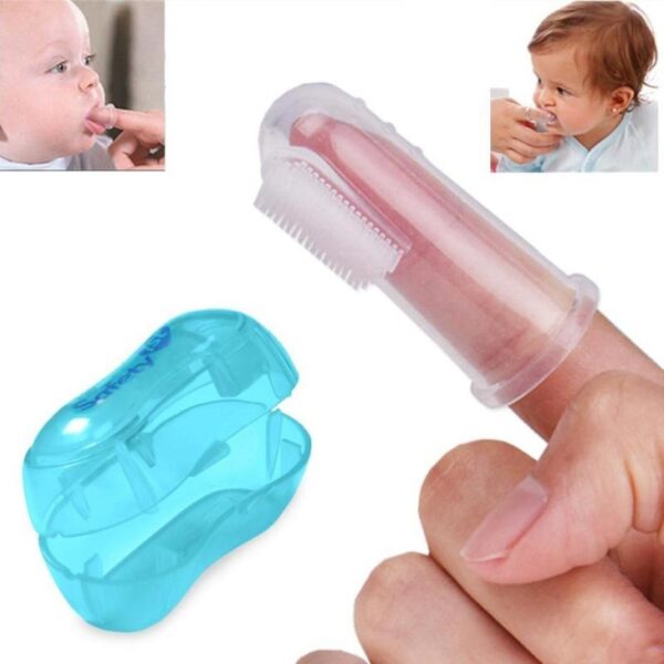 Escova de Dentes Infantil de Silicone Limpador Dental Macio para Bebê - Loja Oficial | XploudShop