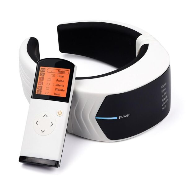 Massageador de Eletroterapia de Pescoço com Visor LCD Impulsos Elétricos Massagem Magnética - Loja Oficial | XploudShop