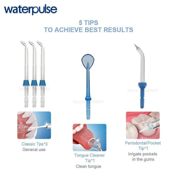 Water Flosser Pick Waterpulse Irrigador Oral Dental Wp 300 - Loja Oficial | XploudShop
