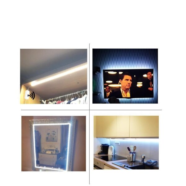 Luz de LED Backlight Fita de Iluminação para Cozinha e TV com Sensor de Movimento - Loja Oficial | XploudShop