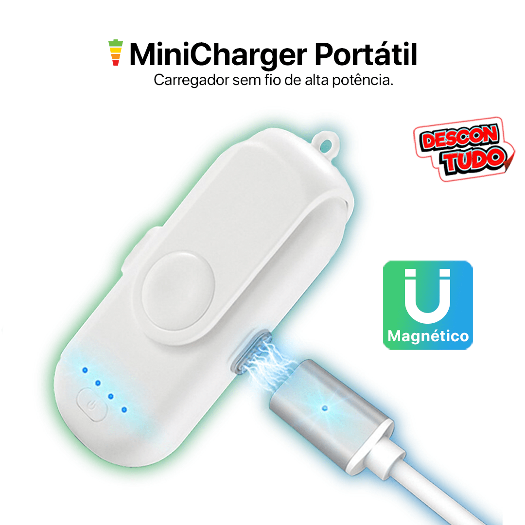 MiniCharger Magnético Portátil - Loja Oficial | XploudShop