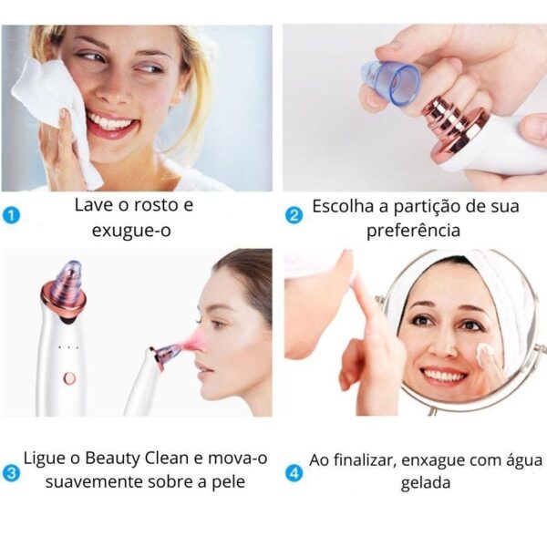 Beauty Clean - Removedor de Cravos e Espinhas - Loja Oficial | XploudShop