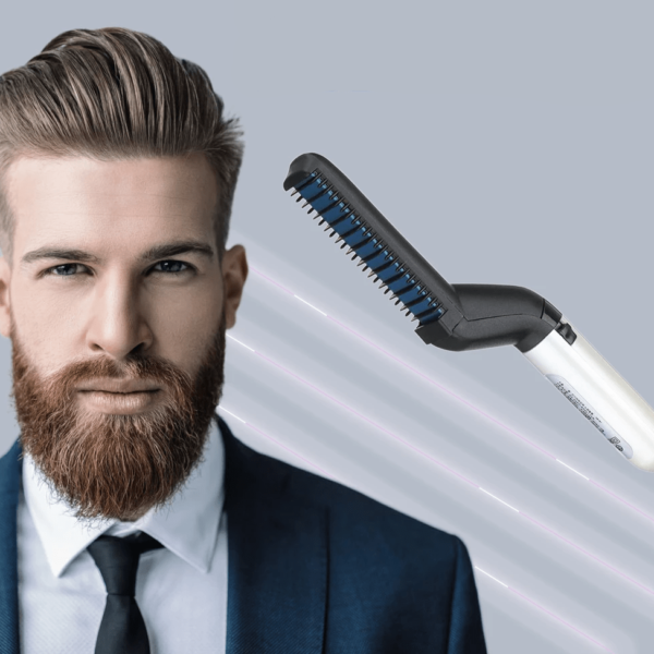 Prancha para Barba e Cabelo Man Style® - Loja Oficial | XploudShop