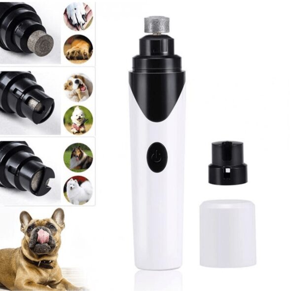 Aparador Lixa de Unha Elétrica de Cães e Gatos - Recarregável - Loja Oficial | XploudShop