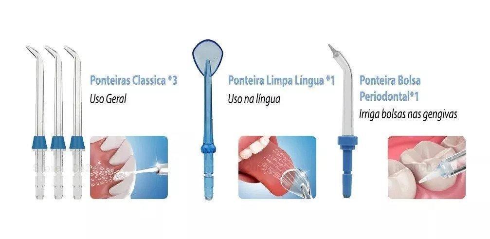 Water Flosser Pick - Irrigador Oral Dental WP 300 - Loja Oficial | XploudShop
