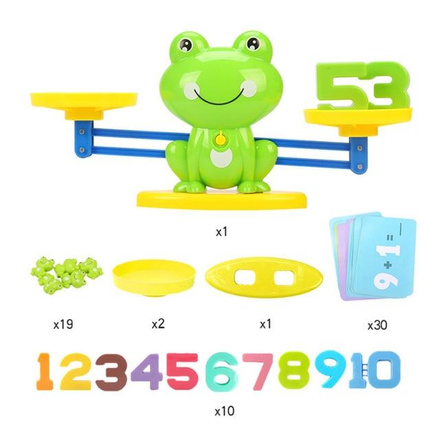 jogo matemática equilíbrio sapo, Brinquedos divertidos e fofos matemática  contando equilíbrio, Brinquedos contagem balança sapo, jogos matemática  legais para Hmltd