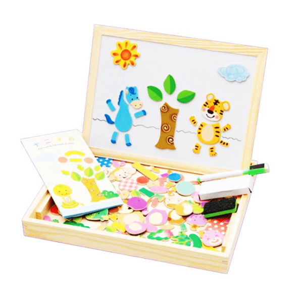 Drawing & Puzzle - Quadro Magnético Educacional - Loja Oficial | XploudShop