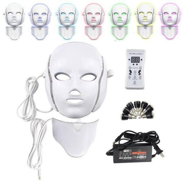 Máscara LED 7 Cores - Tratamento Facial - Loja Oficial | XploudShop