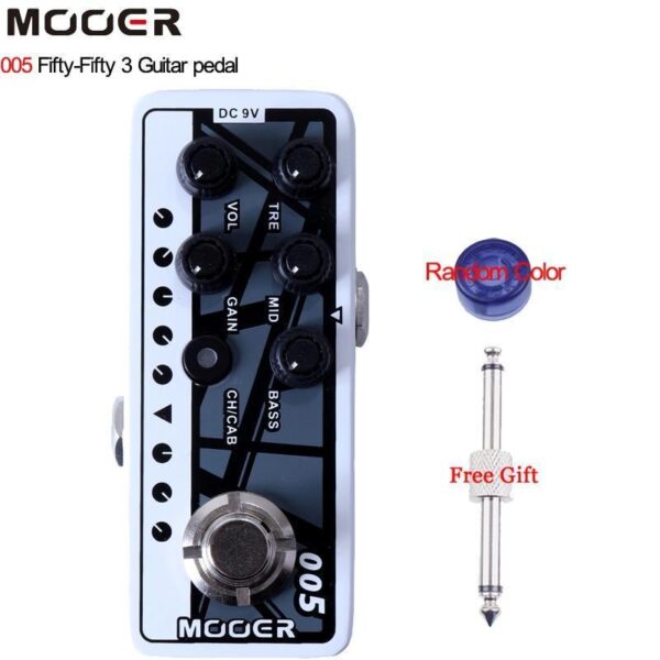 Mooer Micro Digital Preamp 005 Fifty-Fifty 3 - Loja Oficial | XploudShop