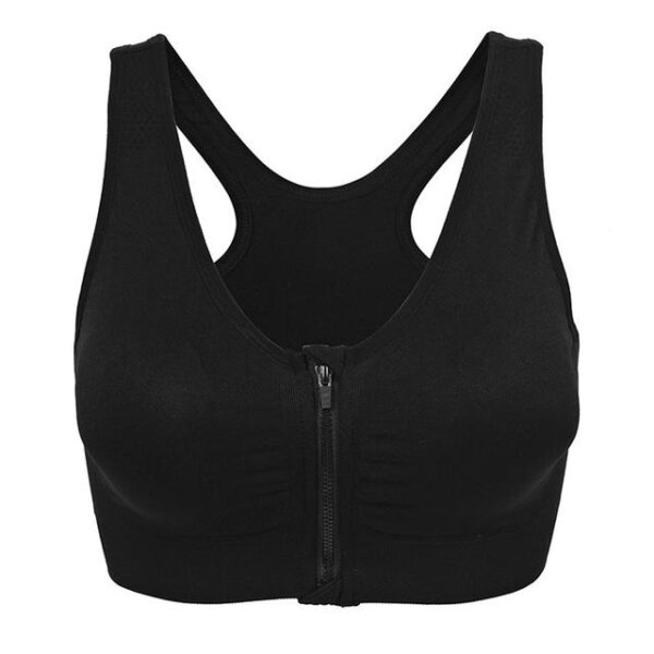 TOPFIT ® - Top com Bojo Removível e Zíper Frontal (Tamanho P ao Plus Size) - Loja Oficial | XploudShop