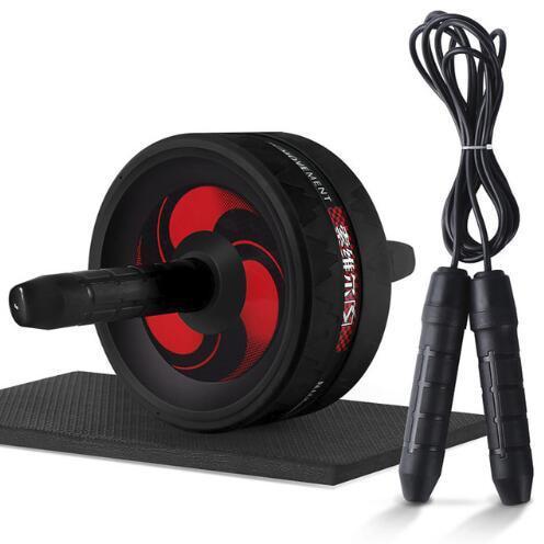 Kit FItness 2 itens - Corda de Pular e Rodinha de Abdominal - Loja Oficial | XploudShop