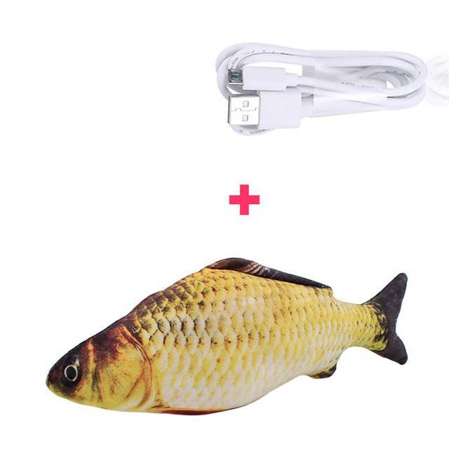 Fish Jump ®  - Peixe de Brinquedo para Gato USB - Loja Oficial | XploudShop