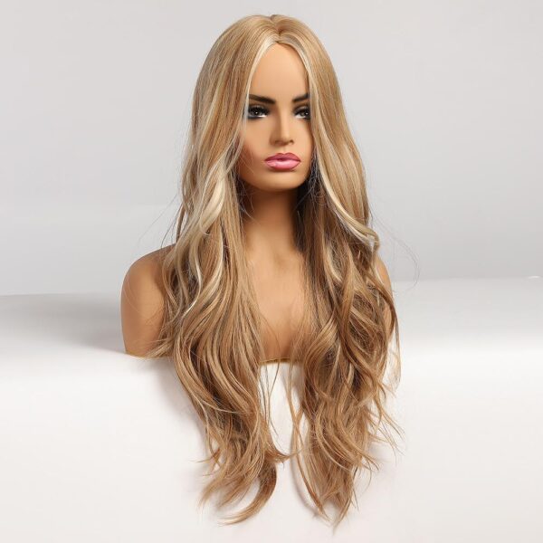 Front Lace Wig Fashion Loiro com Mechas 65cm - Loja Oficial | XploudShop