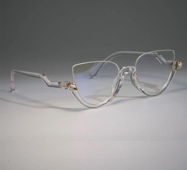 Armação de Óculos de Grau Feminino Meia Taça - Loja Oficial | XploudShop