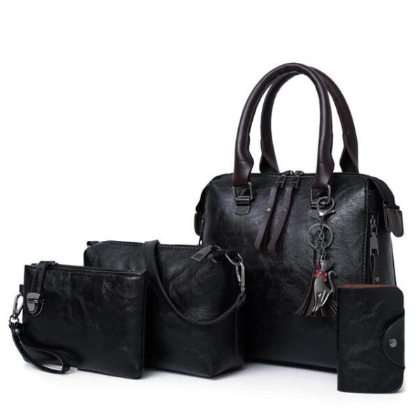 Kit de Bolsas Femininas com 4 peças Vintage Classic - Loja Oficial | XploudShop