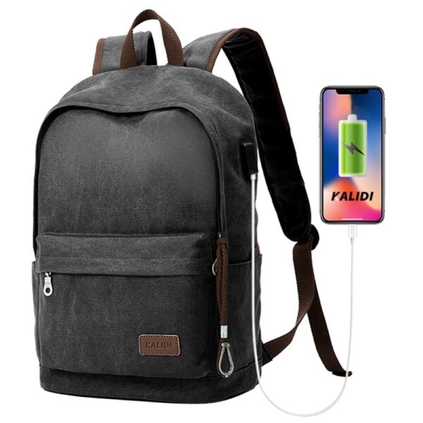 Mochila com Bolso para Notebook e Entrada USB para Carregador - Loja Oficial | XploudShop